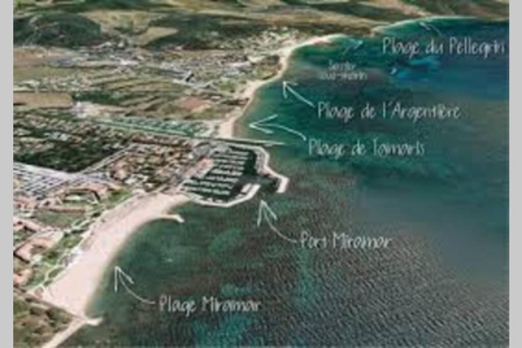 Studio Climatise Proche Port Et Plages La Londe-les-Maures ภายนอก รูปภาพ