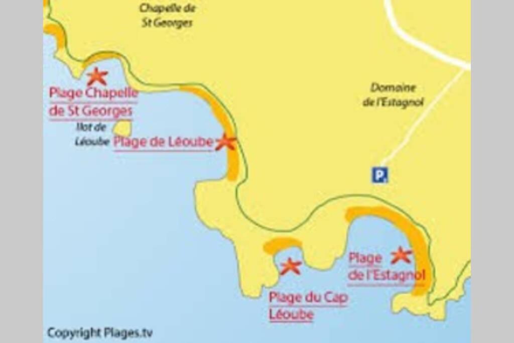 Studio Climatise Proche Port Et Plages La Londe-les-Maures ภายนอก รูปภาพ
